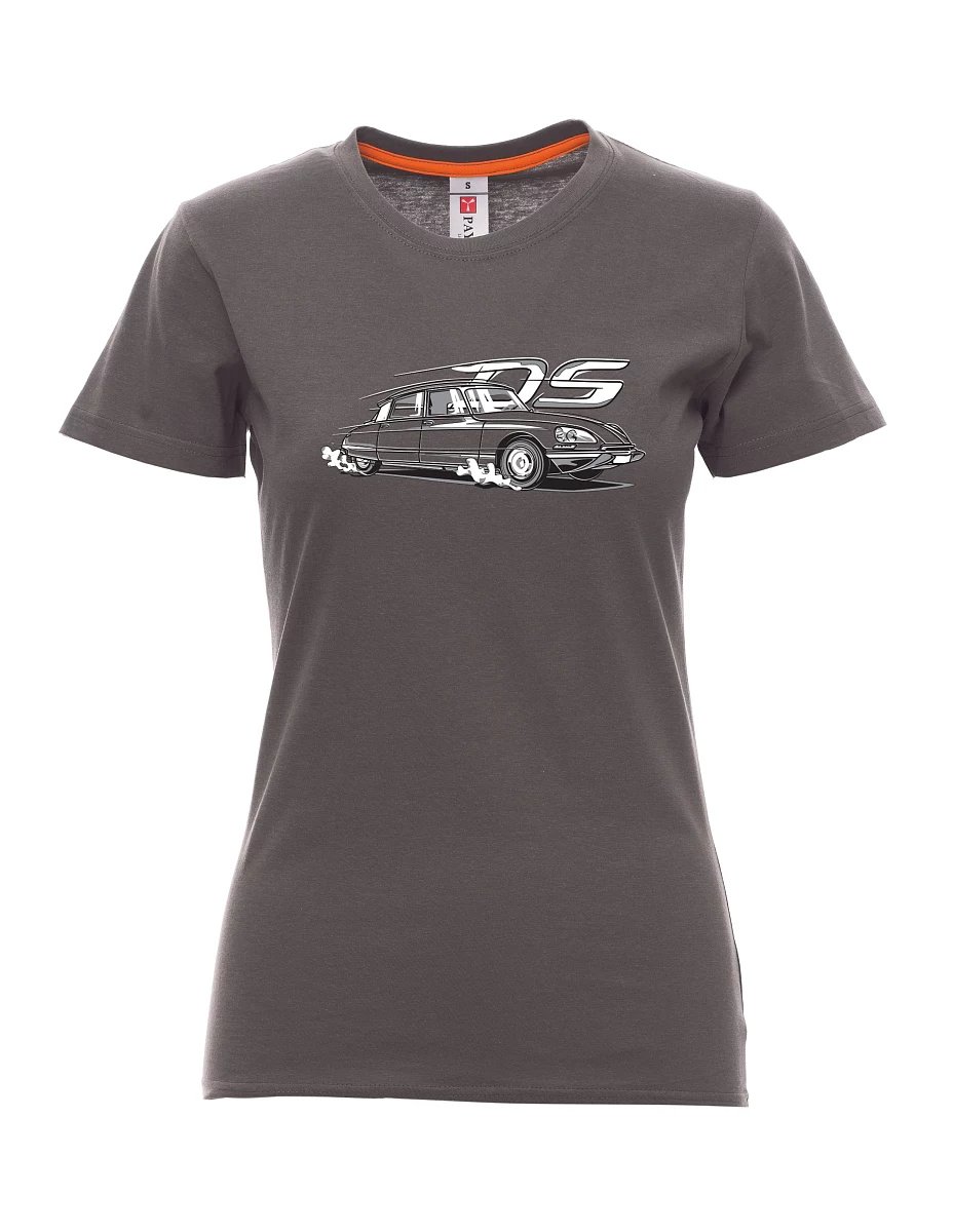 Maglia da donna colore del fumo veterano francese DS