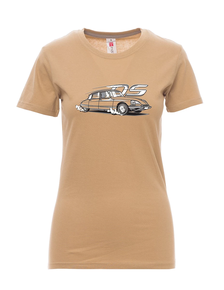Maglia da donna marrone veterano francese DS