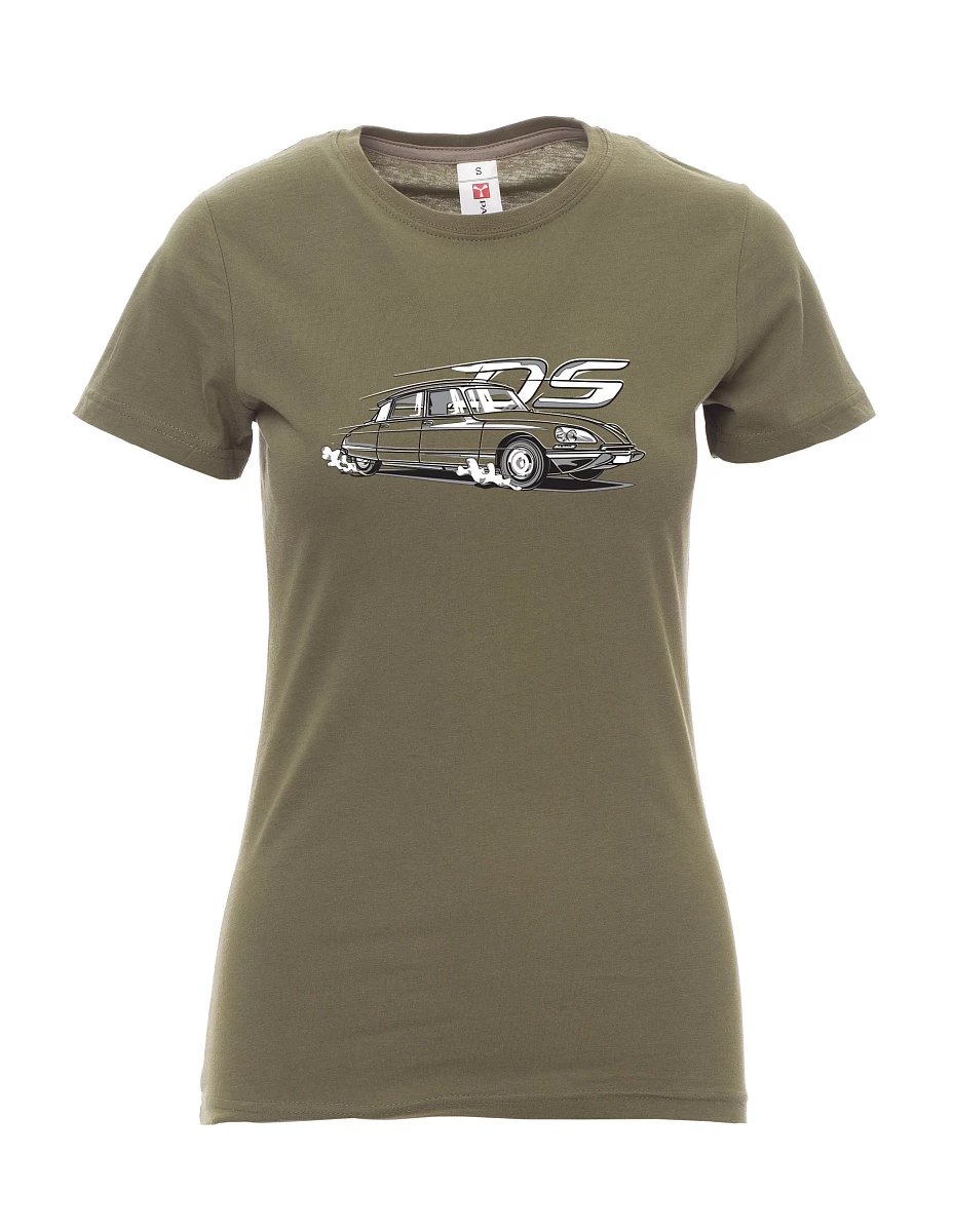 Maglia da donna cachi veterano francese DS