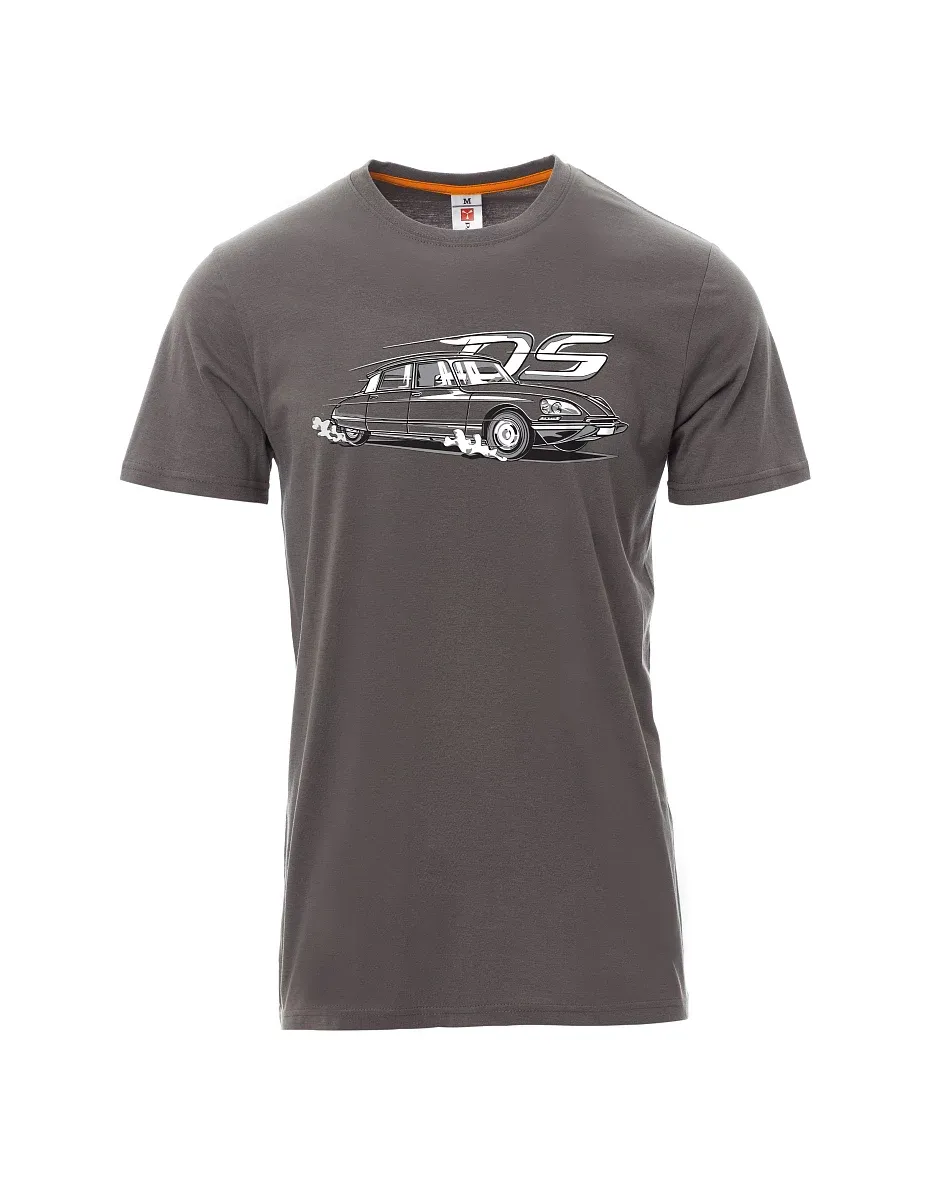 Maglia da uomo grigia veterano francese DS