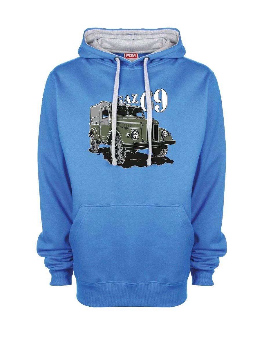 Felpa grigio-blu GAZ 69