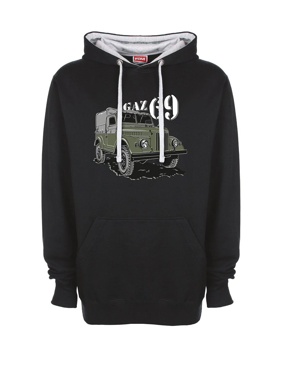 Felpa grigio-nera GAZ 69