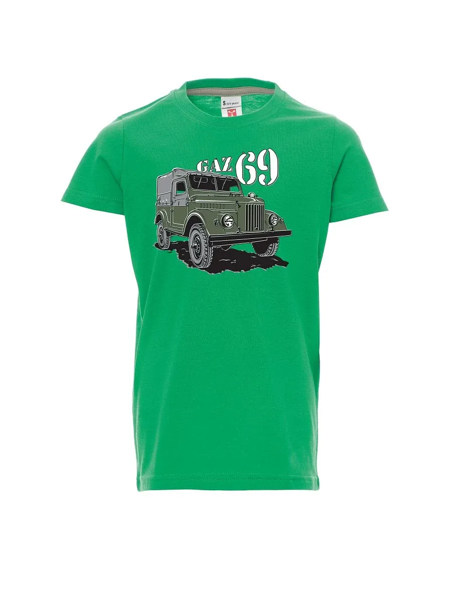 Maglia da bambino verde GAZ 69