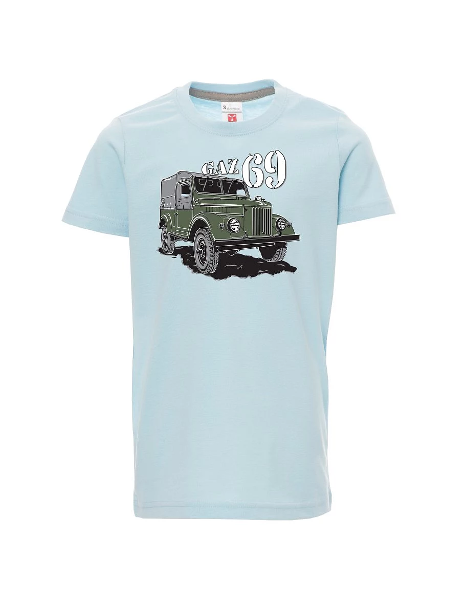 Maglia da bambino blu pallido GAZ 69