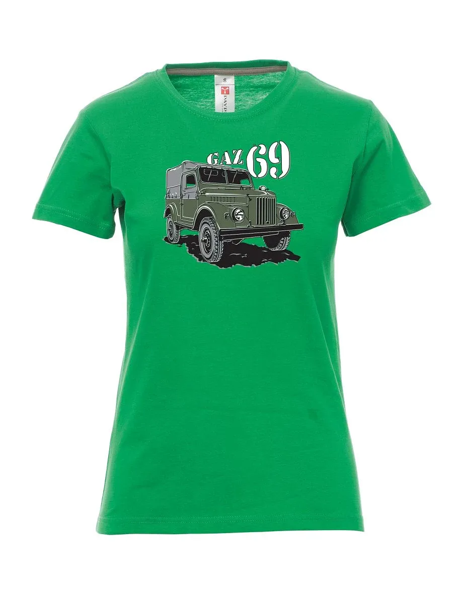 Maglia da donna verde GAZ 69