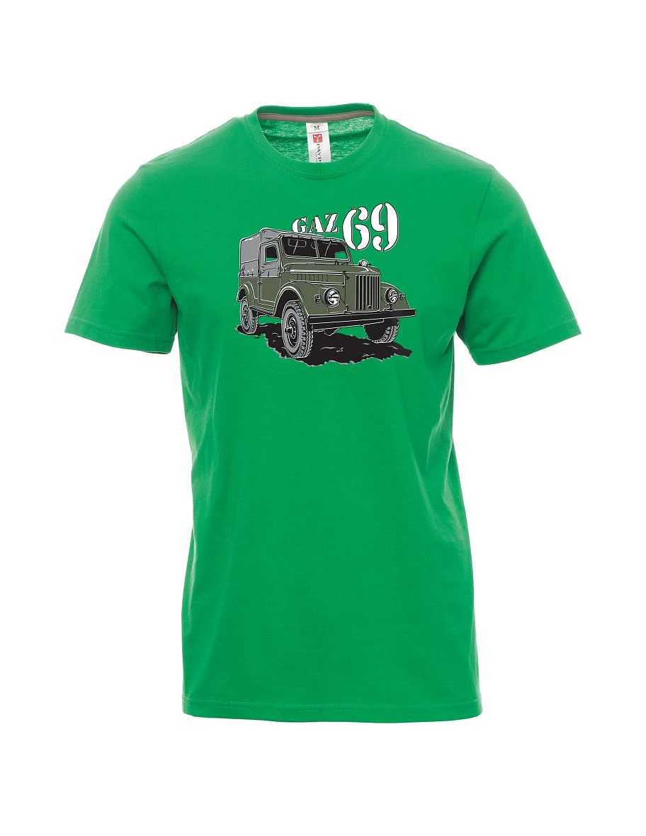 Maglia da uomo verde GAZ 69
