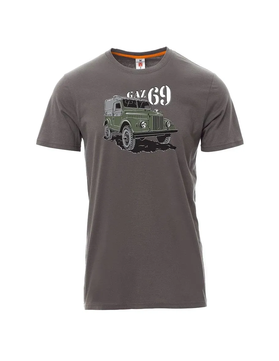 Maglia da uomo grigia GAZ 69