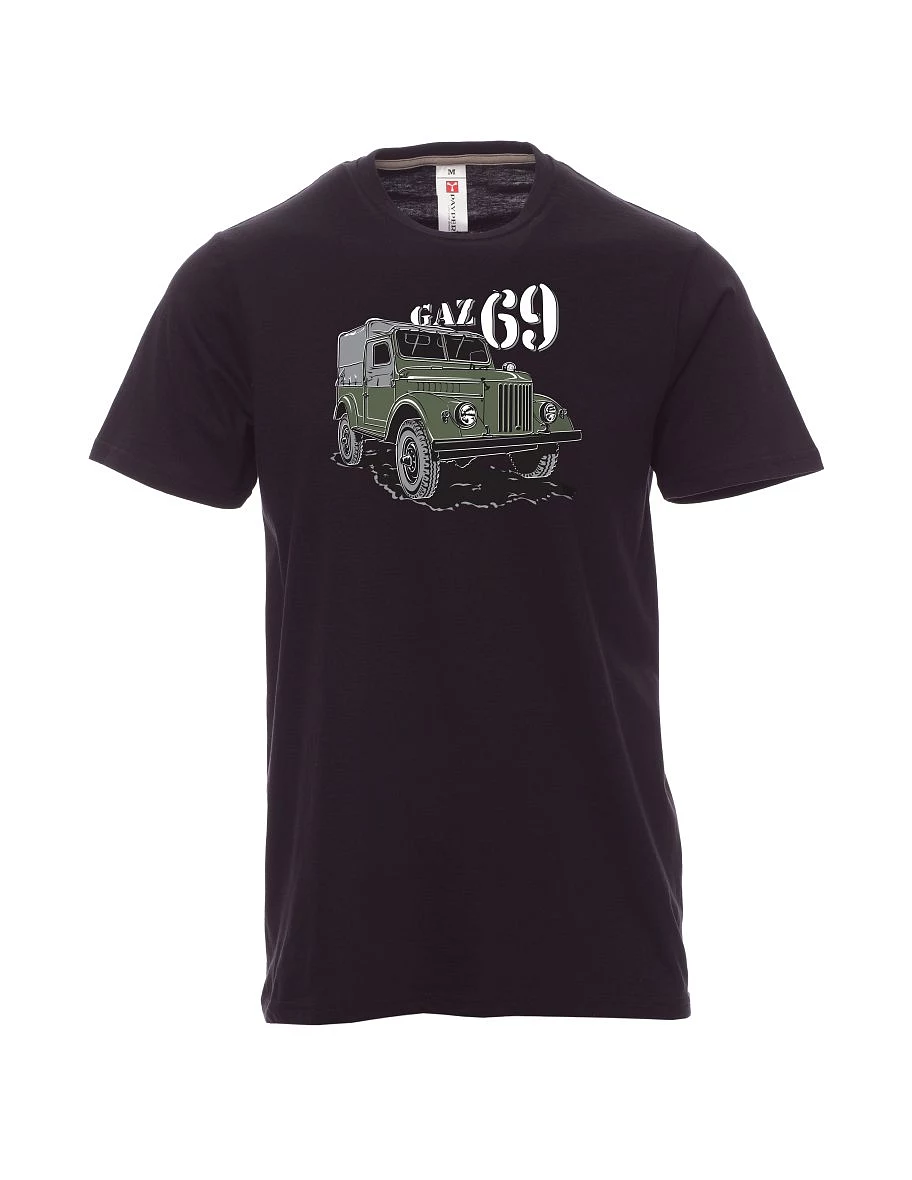Maglia da uomo nera GAZ 69