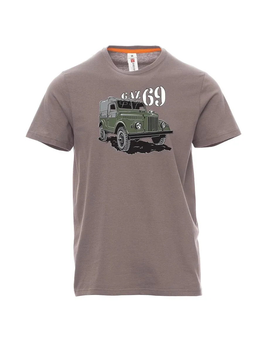 Maglia da uomo grigio acciaio GAZ 69
