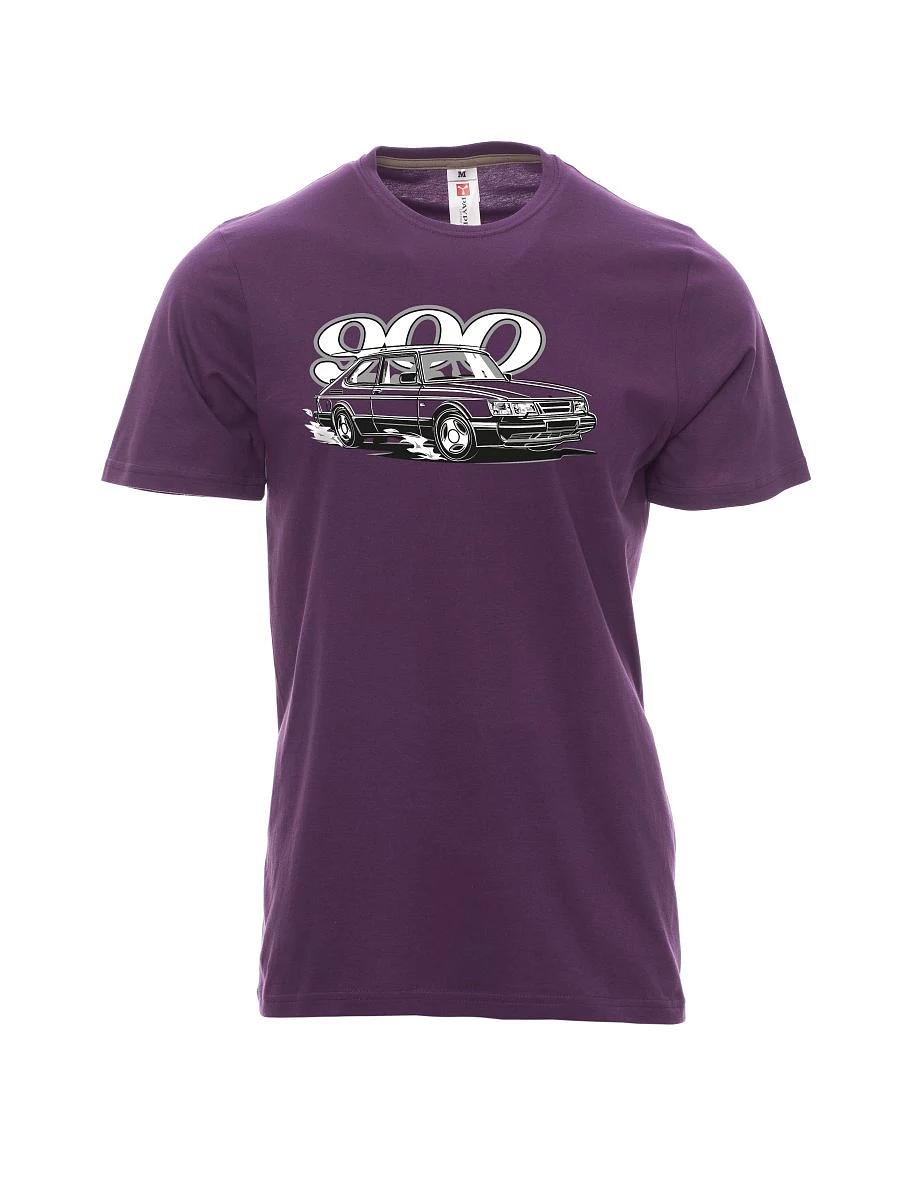 Maglia da uomo viola Saab 900