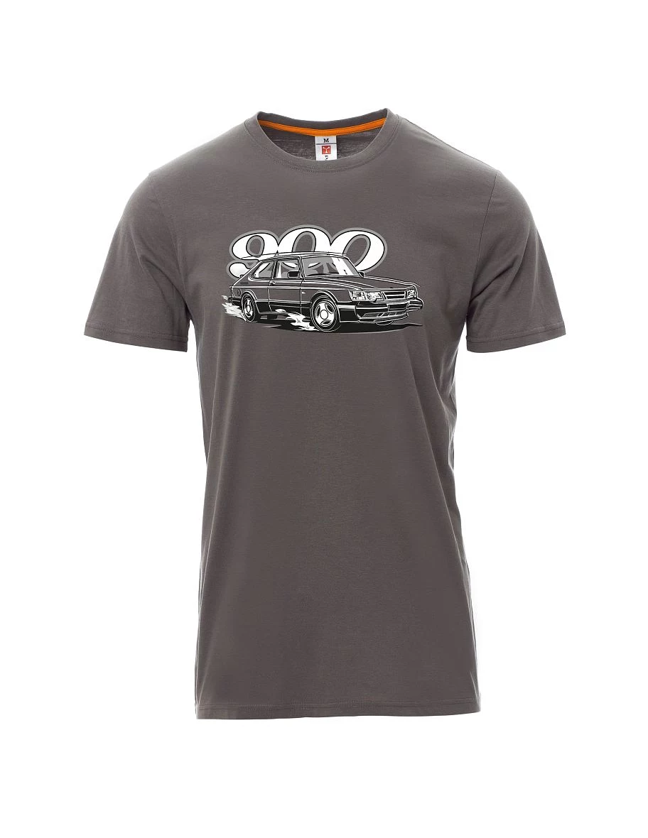 Maglia da uomo grigia Saab 900