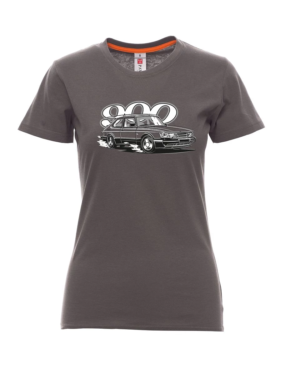 Maglia da donna colore del fumo Saab 900