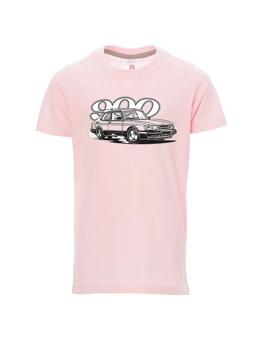 Maglia da bambino rosa chiaro Saabo 900