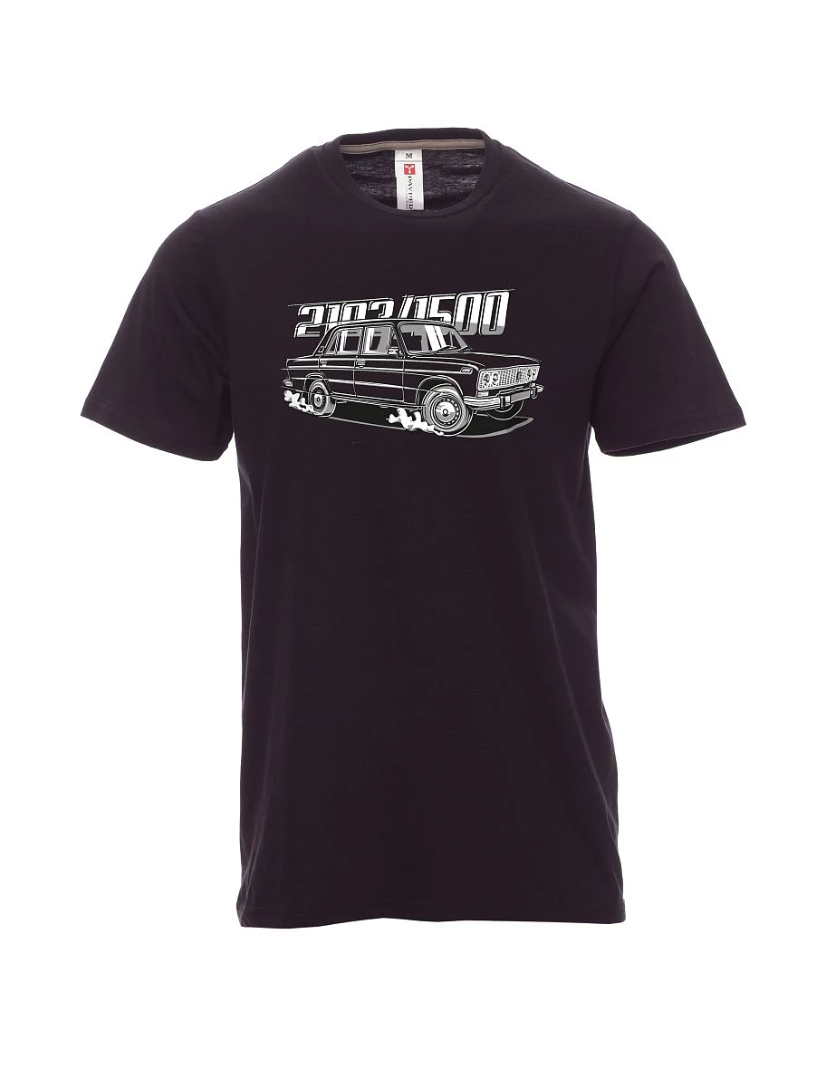 Maglia da uomo nera Lada 2103 / VAZ 1500