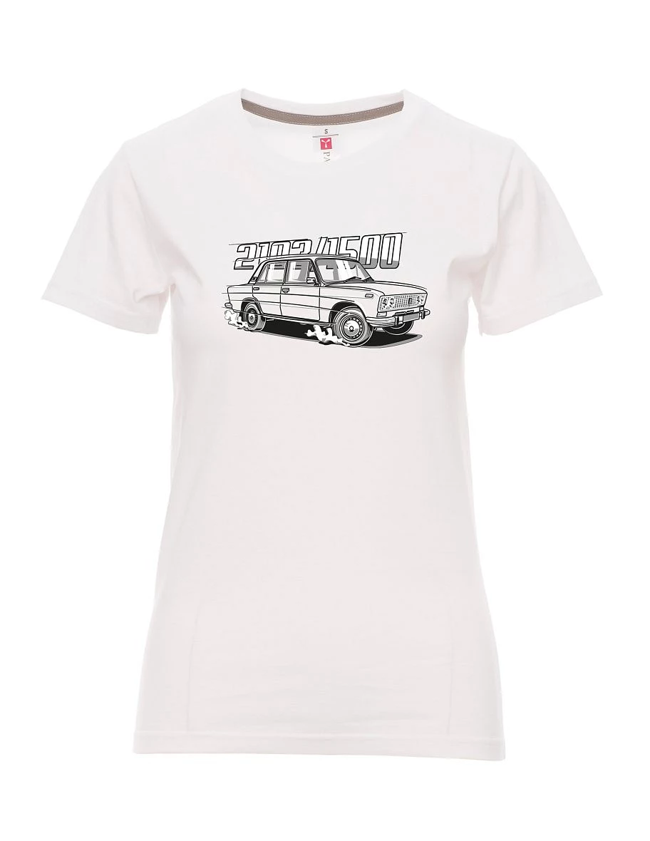 Maglia da donna bianca Lada 2103 / VAZ 1500