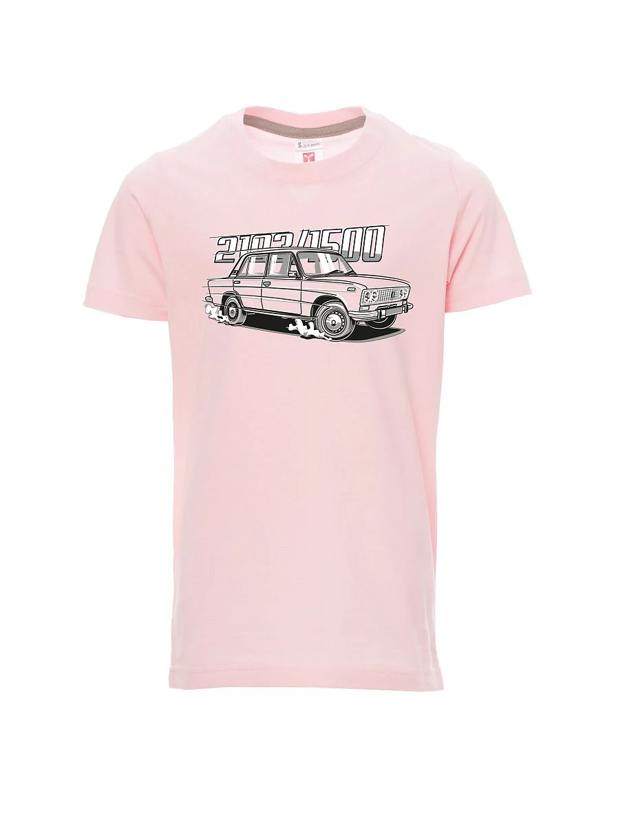 Maglia da bambino rosa chiaro Lada 2103 / VAZ 1500