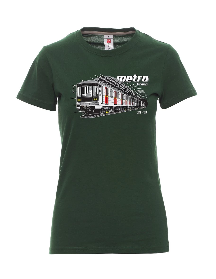 Maglia da donna verde scuro Metro 81-71