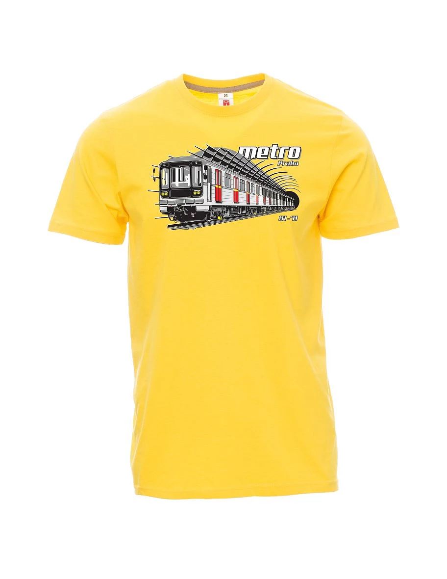 Maglia da uomo gialla Metro 81-71