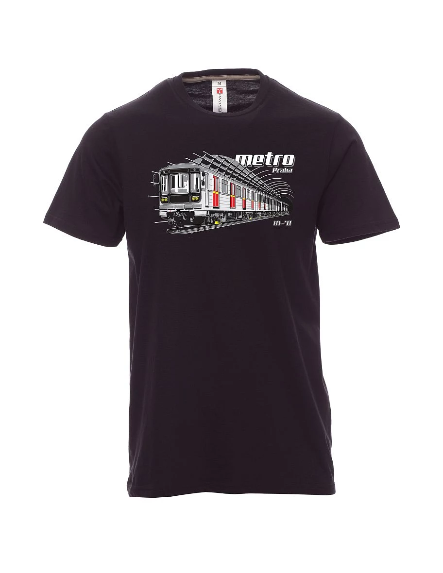 Maglia da uomo nera Metro 81-71