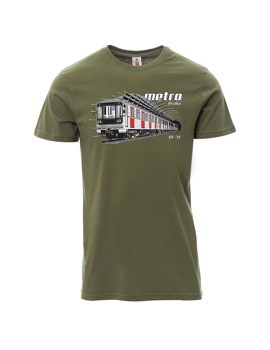 Maglia da uomo cachi Metro 81-71