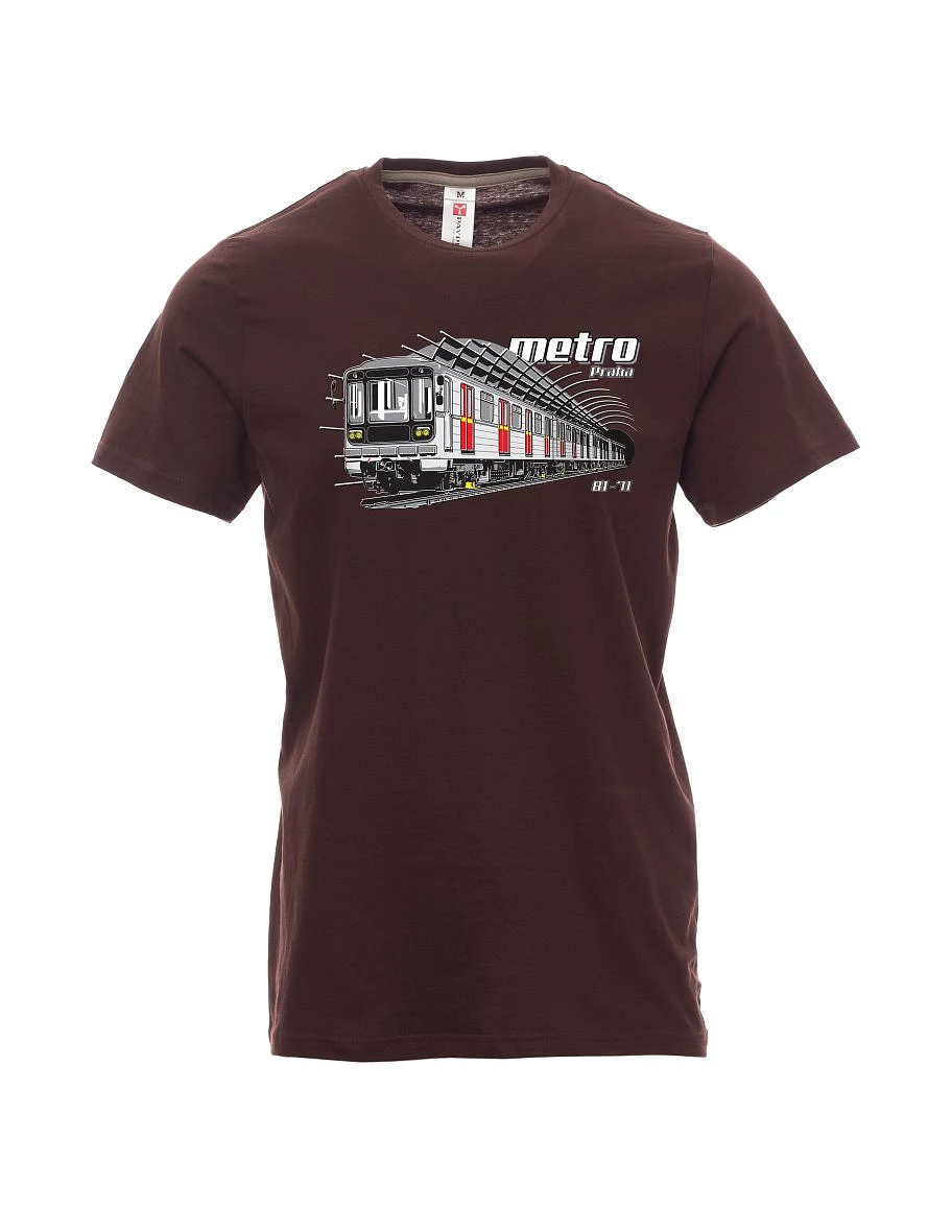 Maglia da uomo marrone scuro Metro 81-71