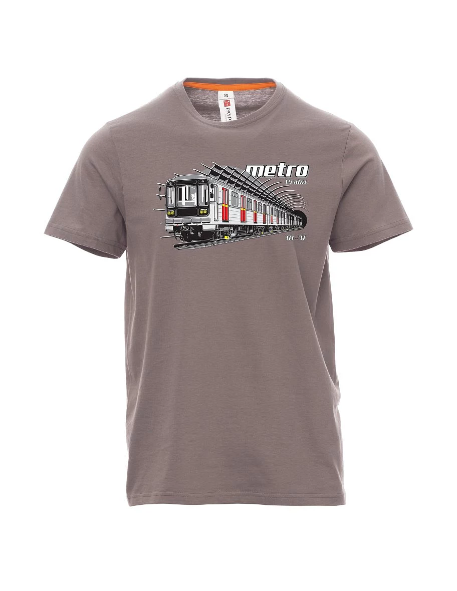 Maglia da uomo grigio acciaio Metro 81-71