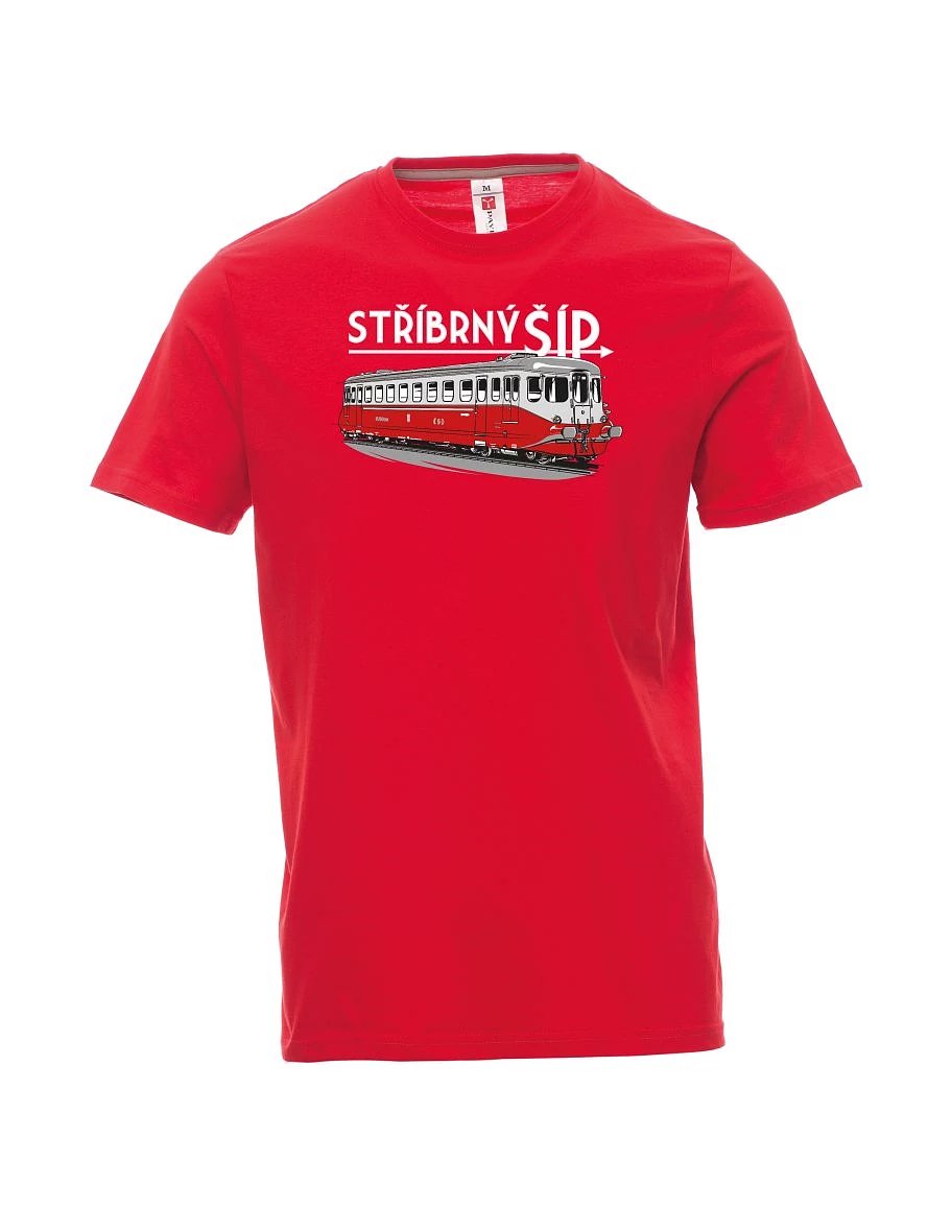 Maglia da uomo rossa Freccia d'argento M 260 001
