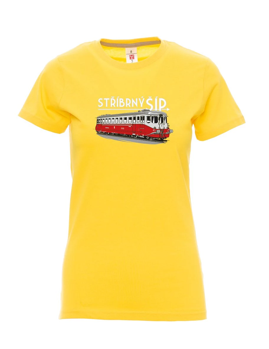 Maglia da donna gialla Freccia d'argento M 260 001
