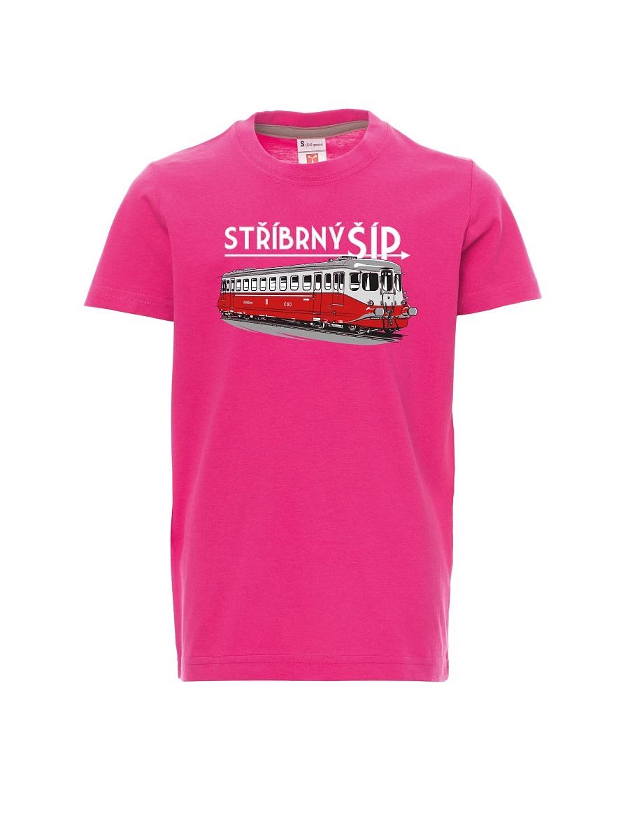 Maglia da bambino rosa Freccia d'argento M 260 001