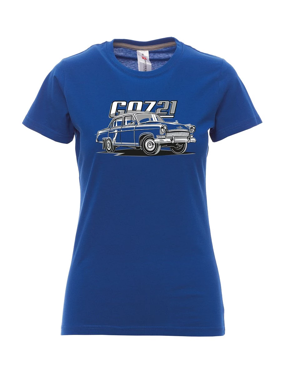 Maglia da donna blu reale GAZ 21