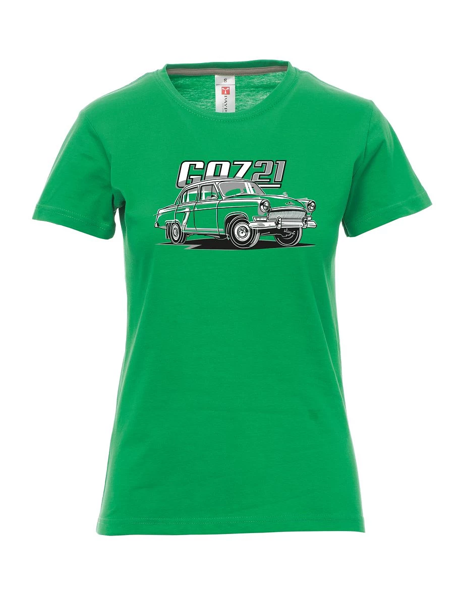 Maglia da donna verde GAZ 21