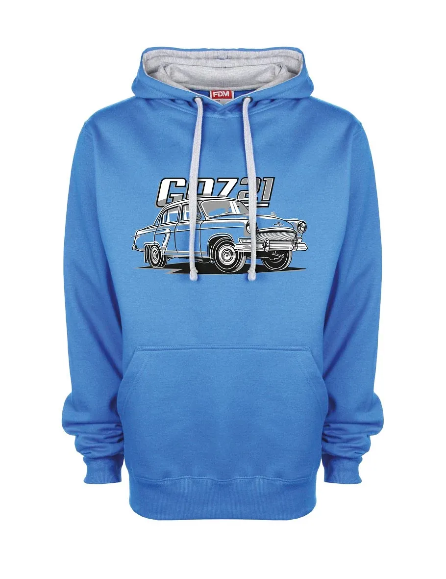 Felpa grigio-blu GAZ 21