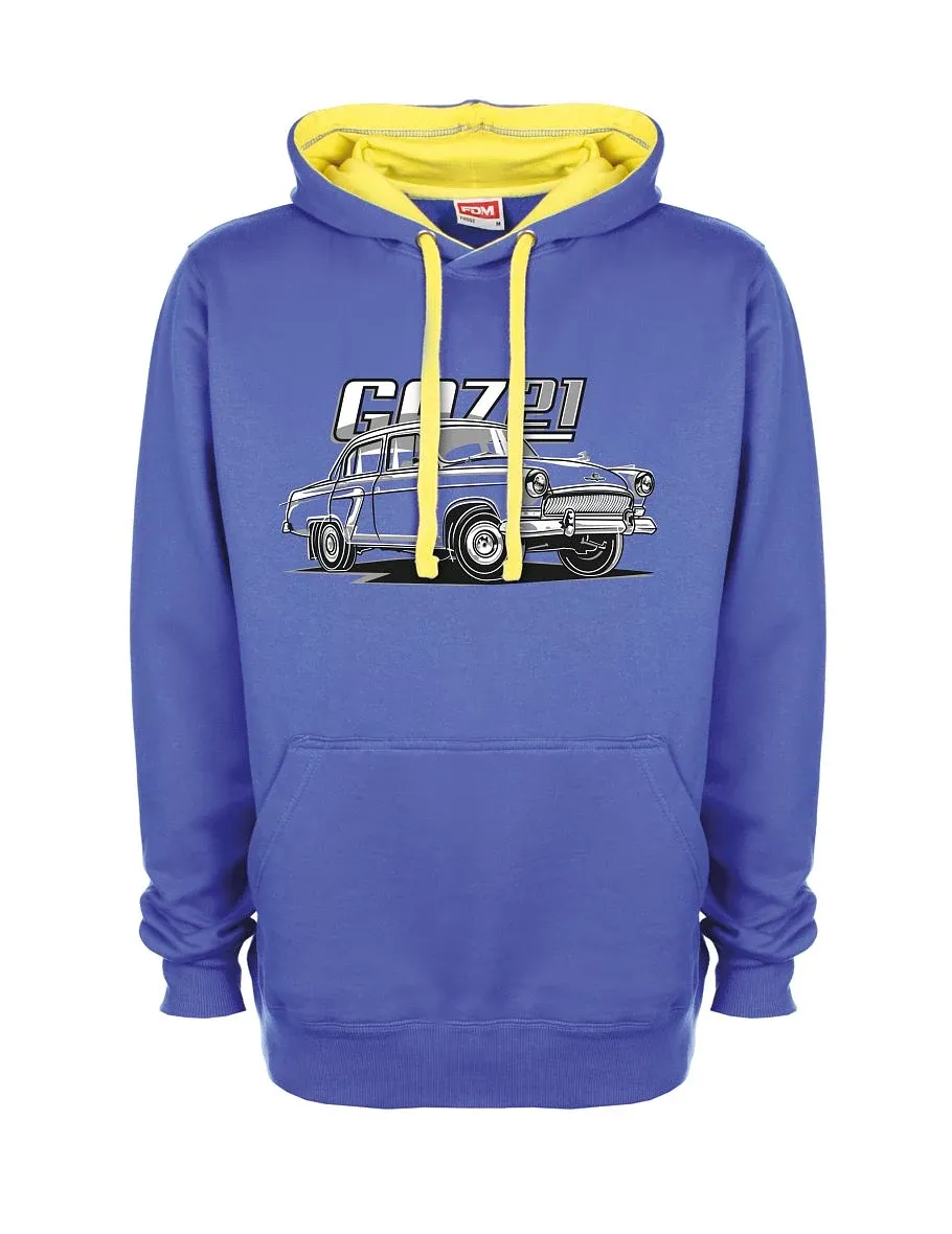 Felpa giallo-blu GAZ 21
