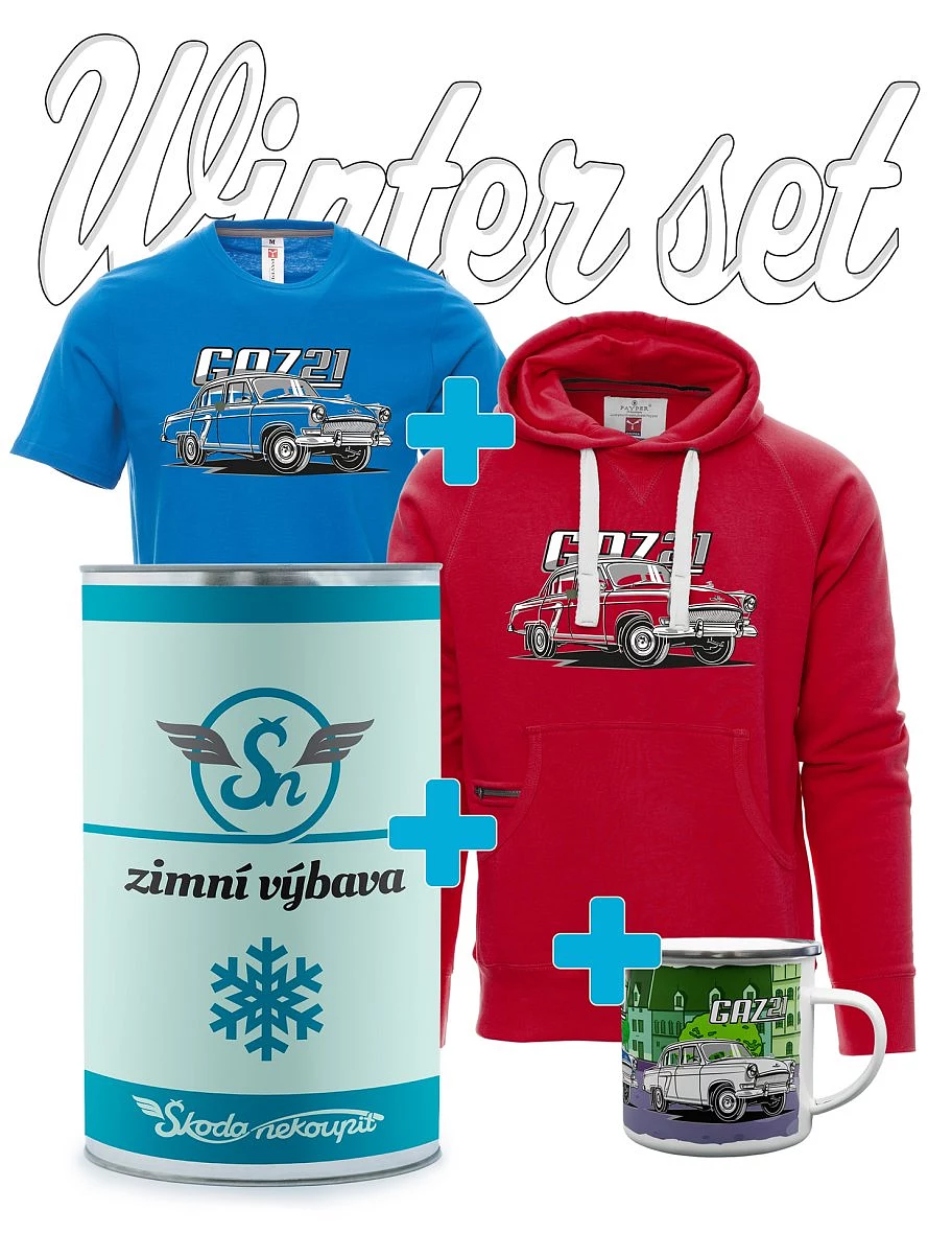 Set regalo invernale con GAZ 21