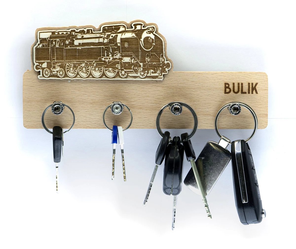 Appendichiavi in legno la Locomotiva 464