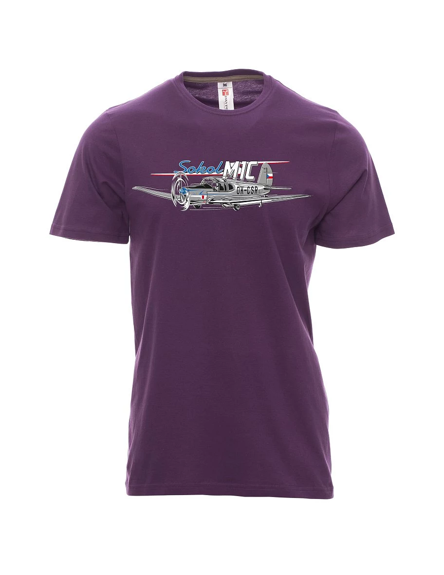 Maglia da uomo viola Aereo Sokol
