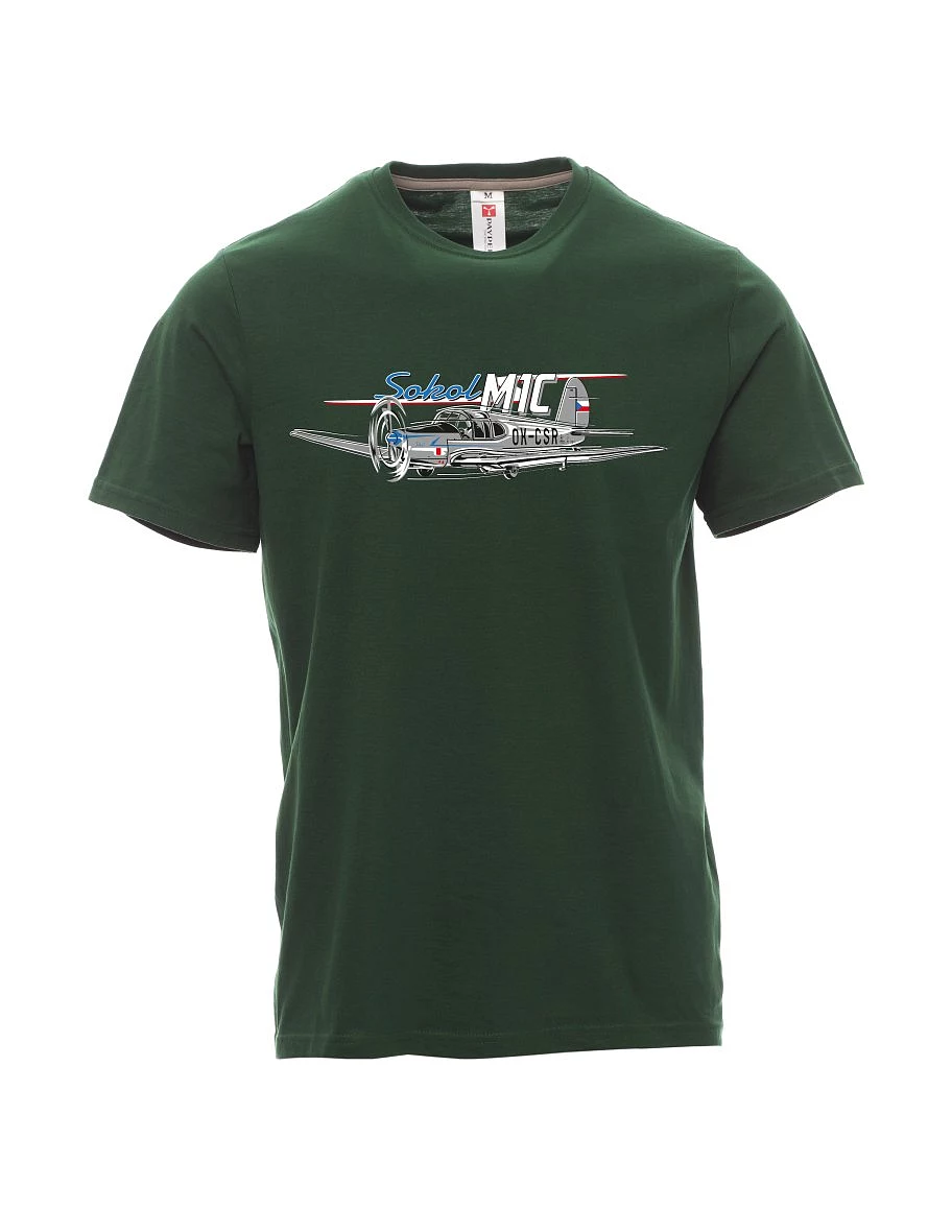 Maglia da uomo verde scuro Aereo Sokol