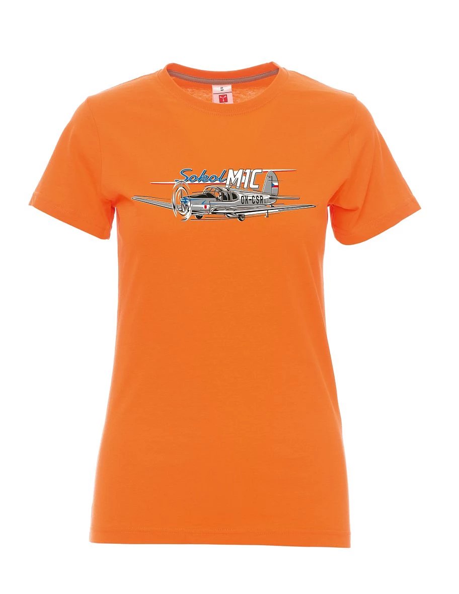 Maglia da donna arancione Aereo Sokol
