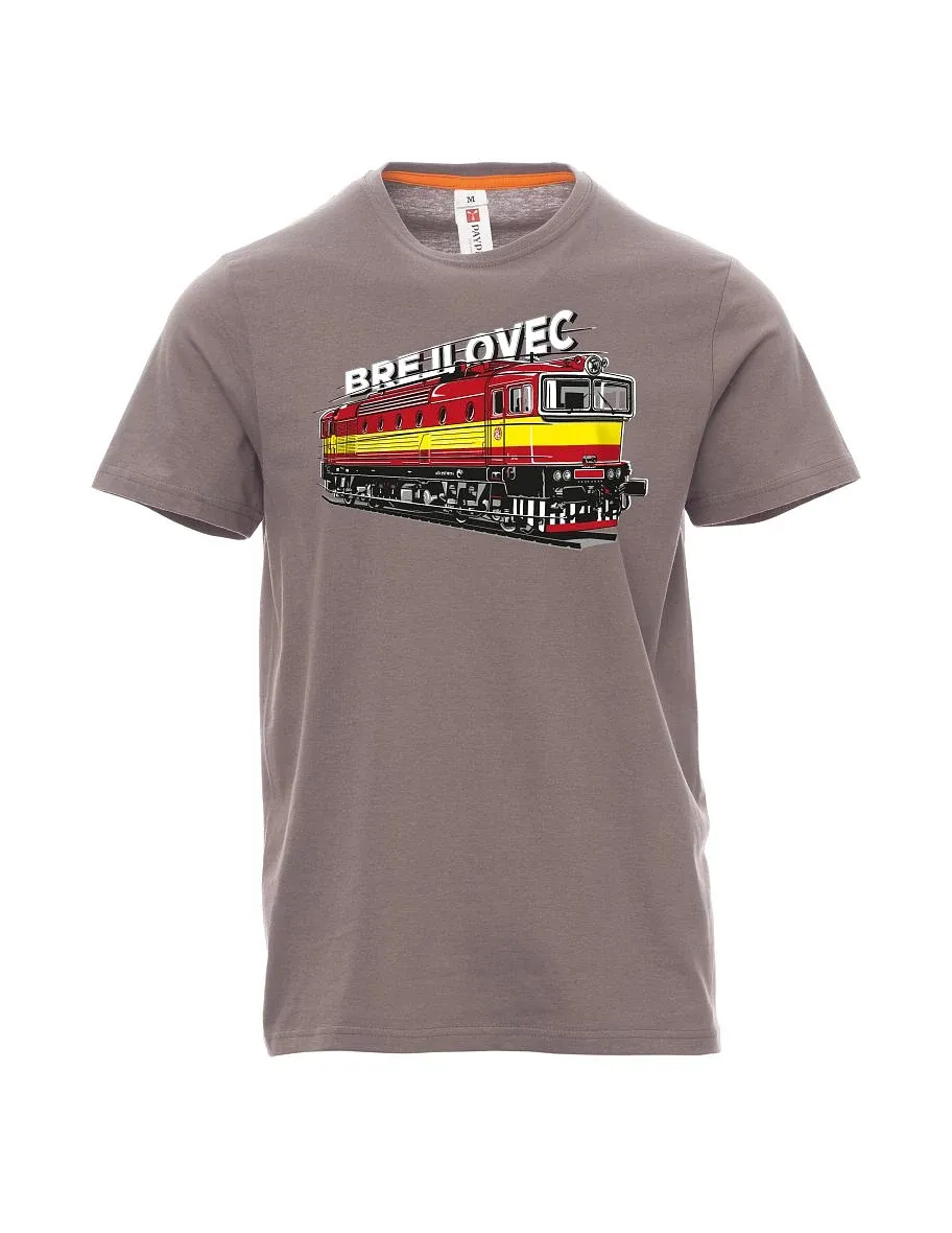 Maglia da uomo grigio acciaio Locomotiva 753