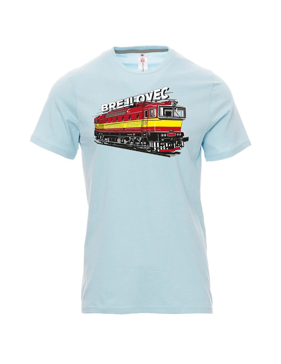 Maglia da uomo blu pallido Locomotiva 753