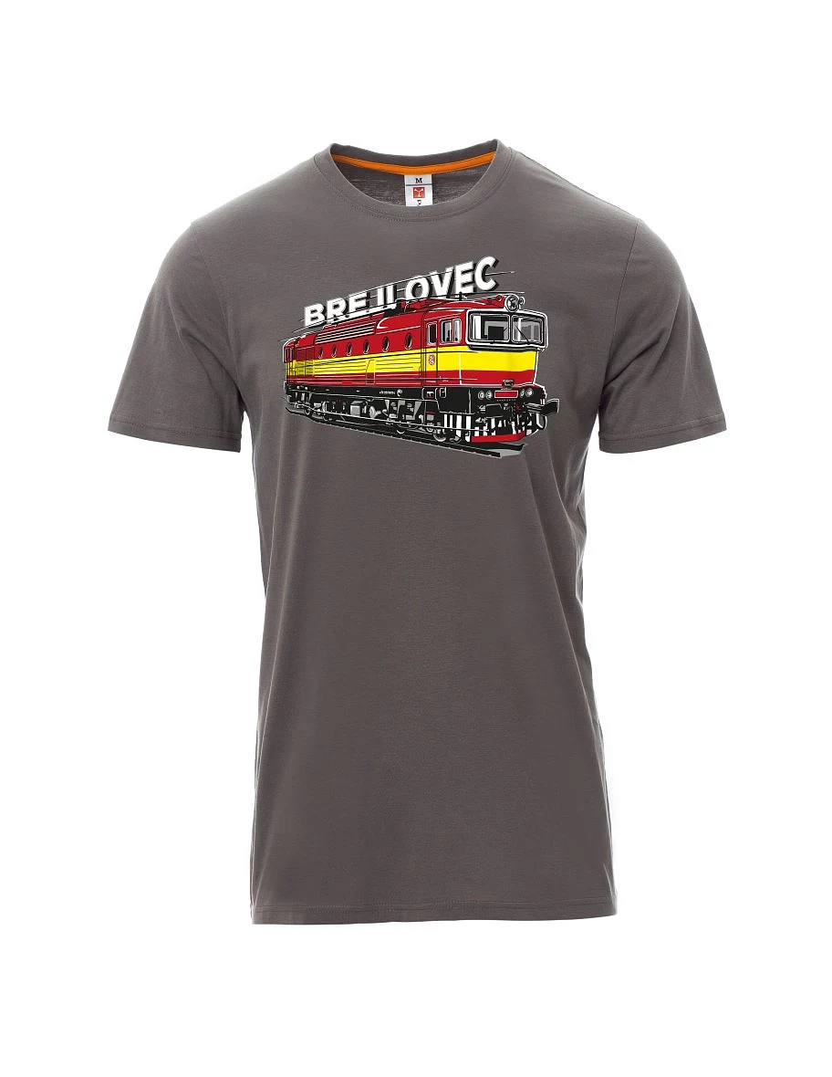 Maglia da uomo grigia Locomotiva 753