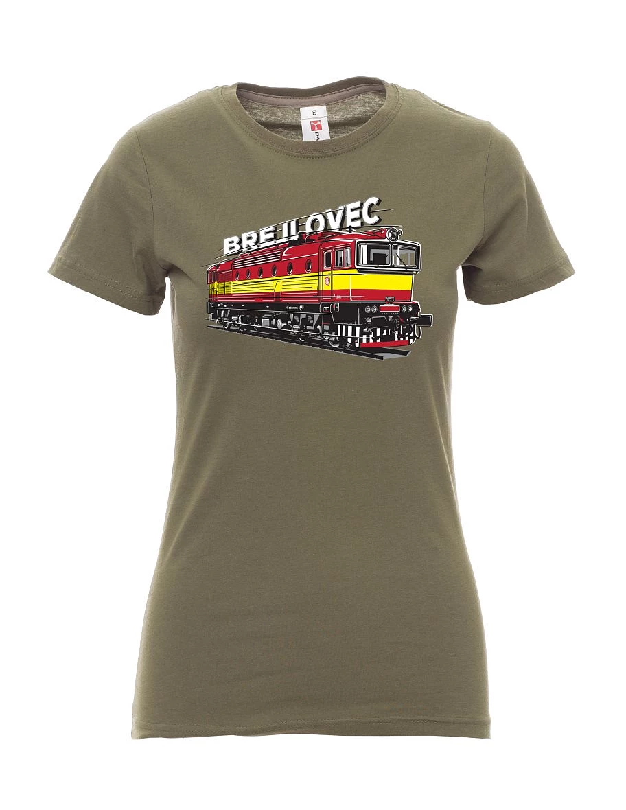 Maglia da donna cachi Locomotiva 753