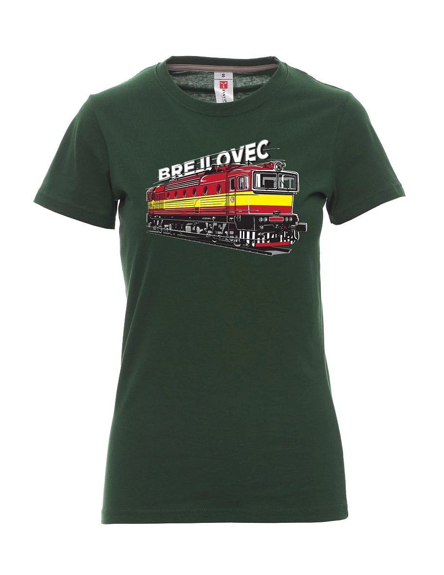 Maglia da donna verde scuro Locomotiva 753