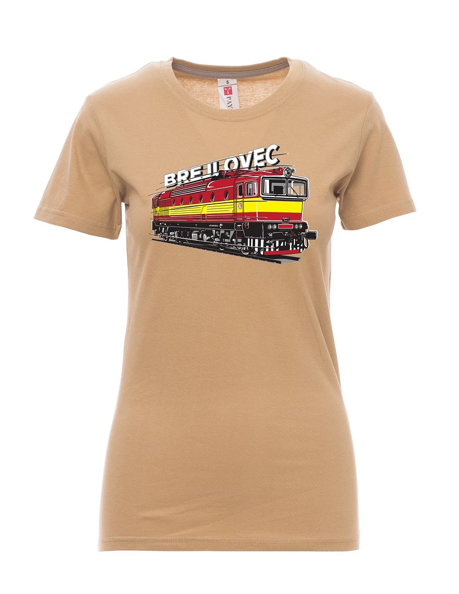 Maglia da donna marrone Locomotiva 753