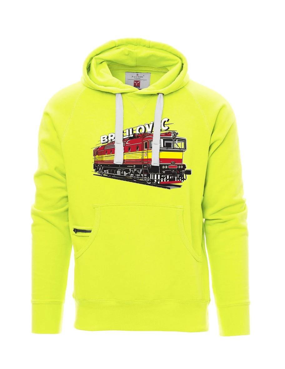 Felpa da uomo fluorescente Locomotiva 753