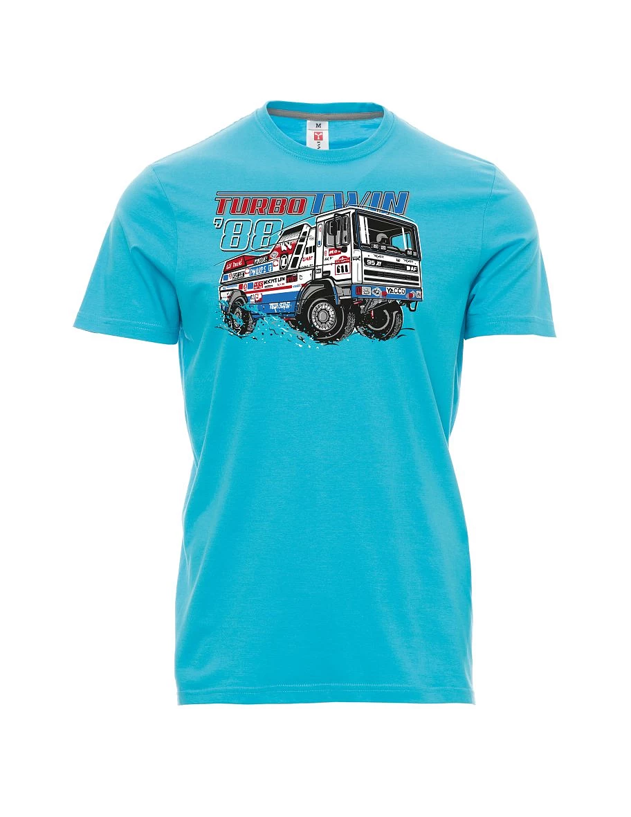 Maglia da uomo colore atollo TurboTwin da dakar 1988