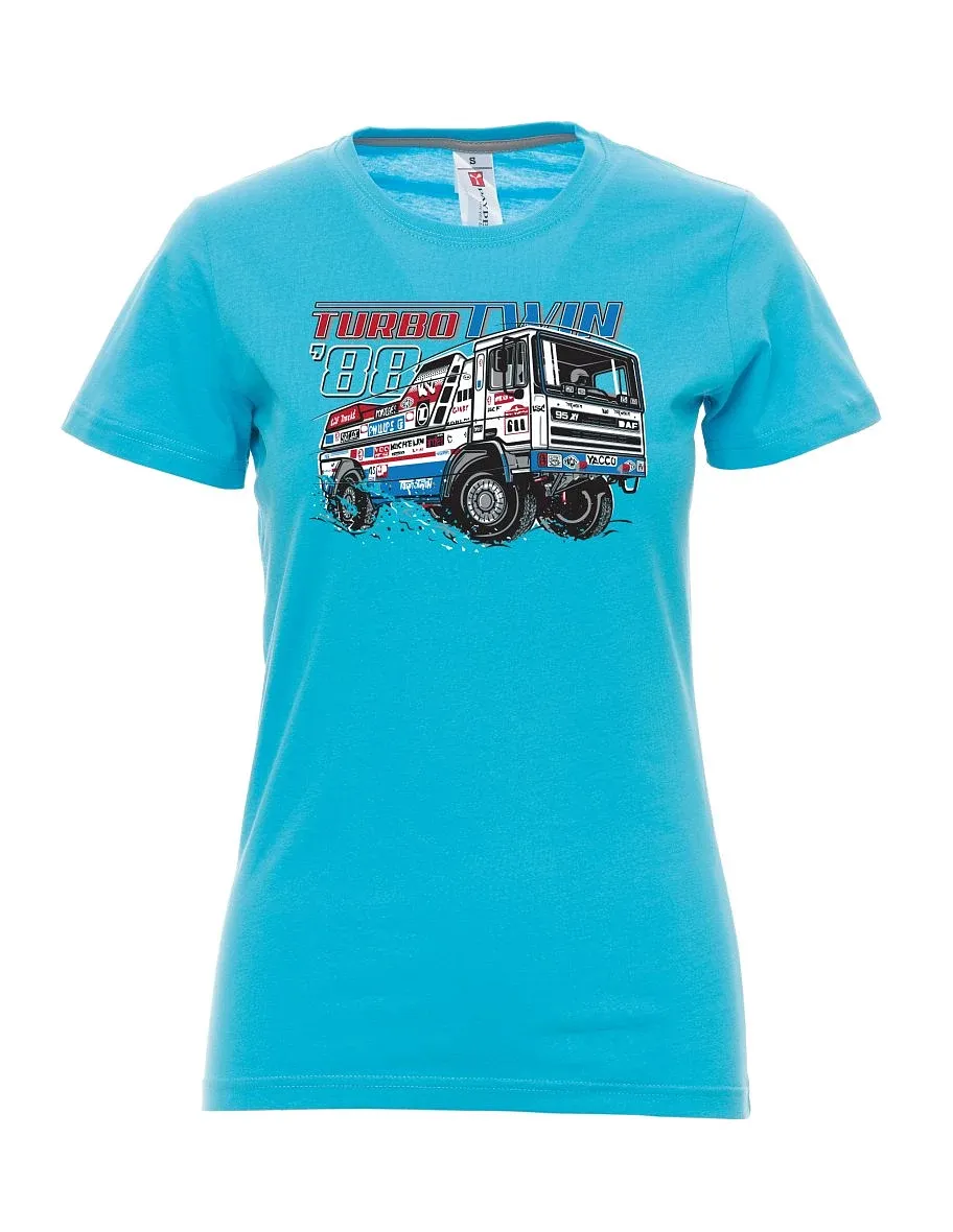 Maglia da donna colore attolo TurboTwin da Dakar 1988