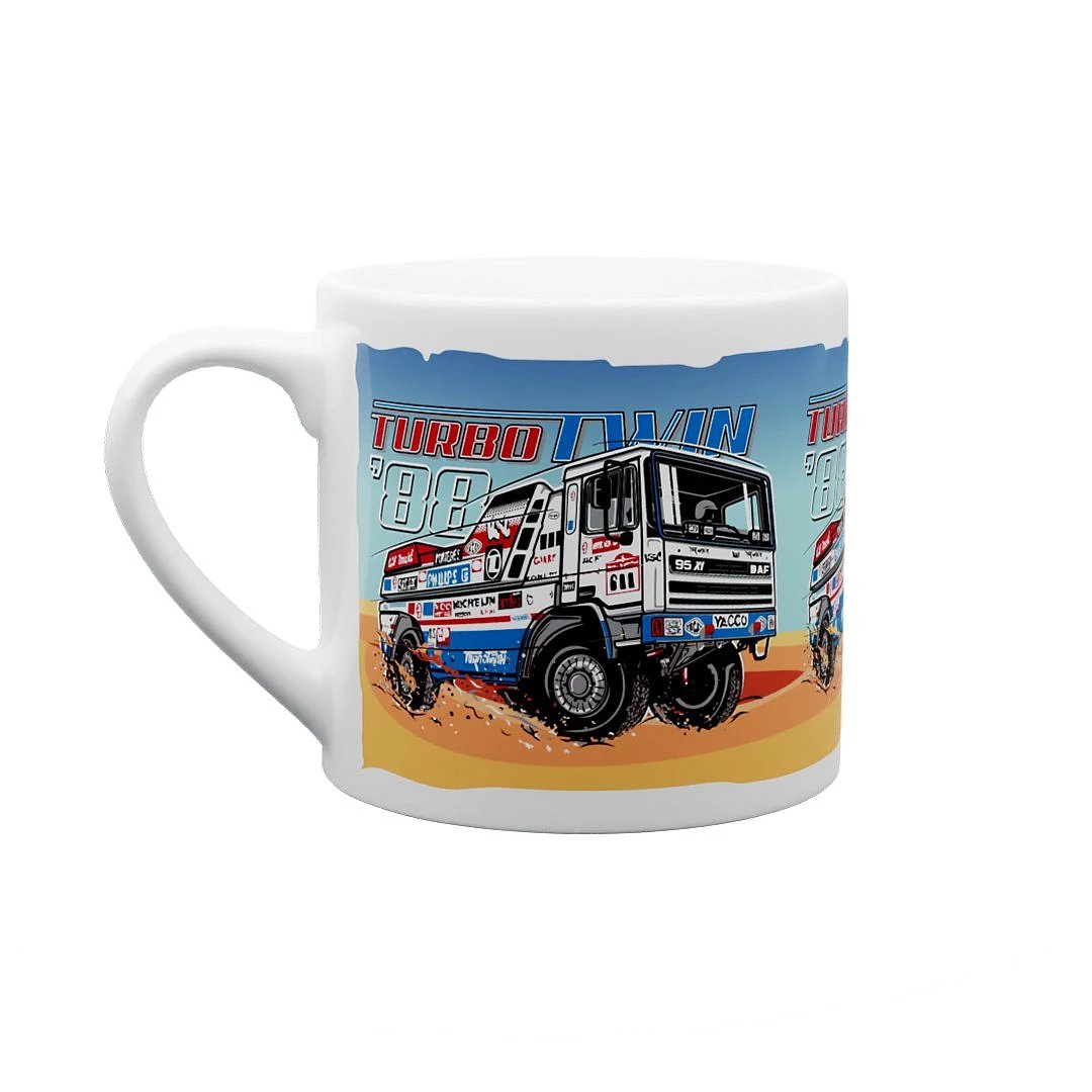Tazza di ceramica TurboTwin da Dakar 1988 170 ml