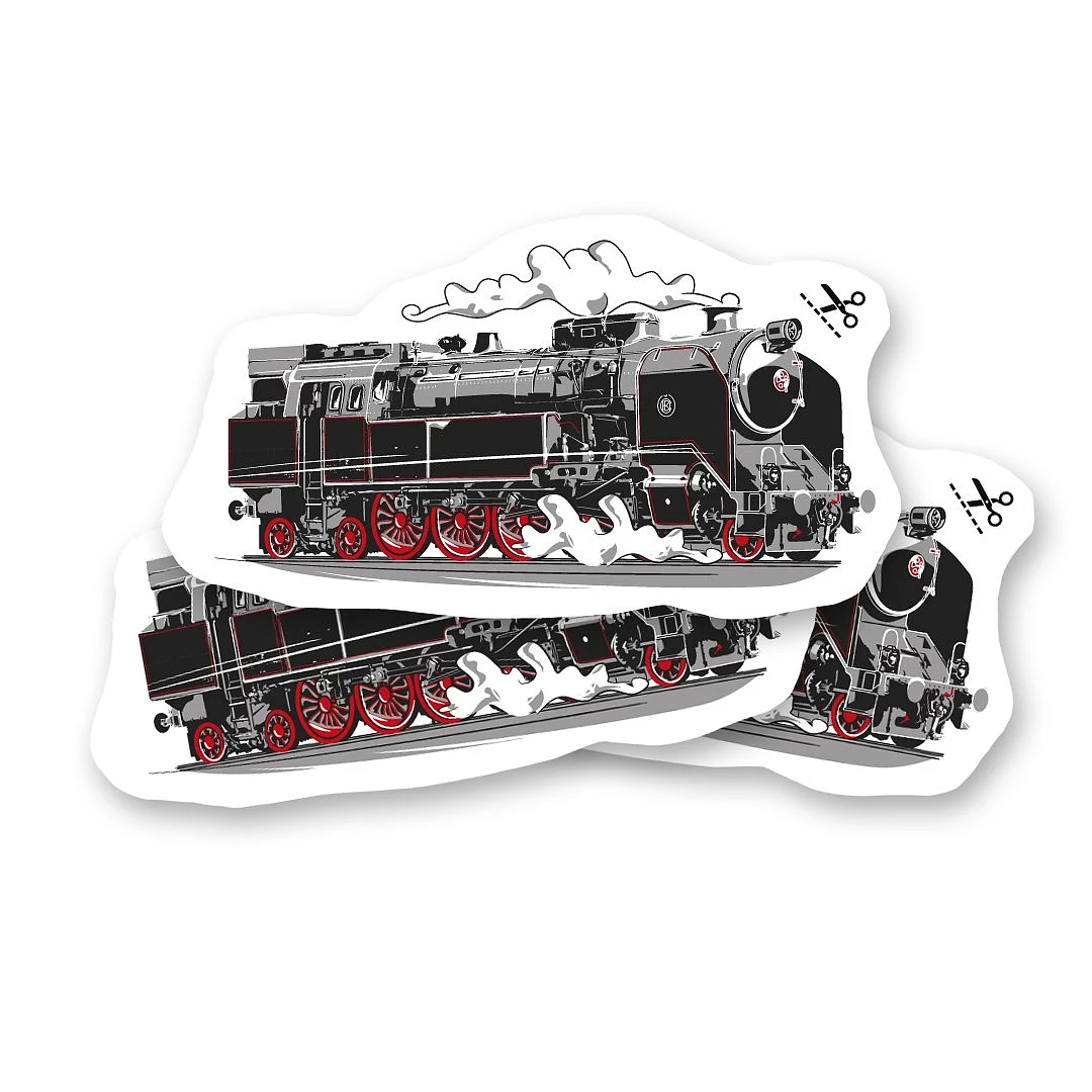 Tatuaggio temporaneo con i veterani Locomotiva 464