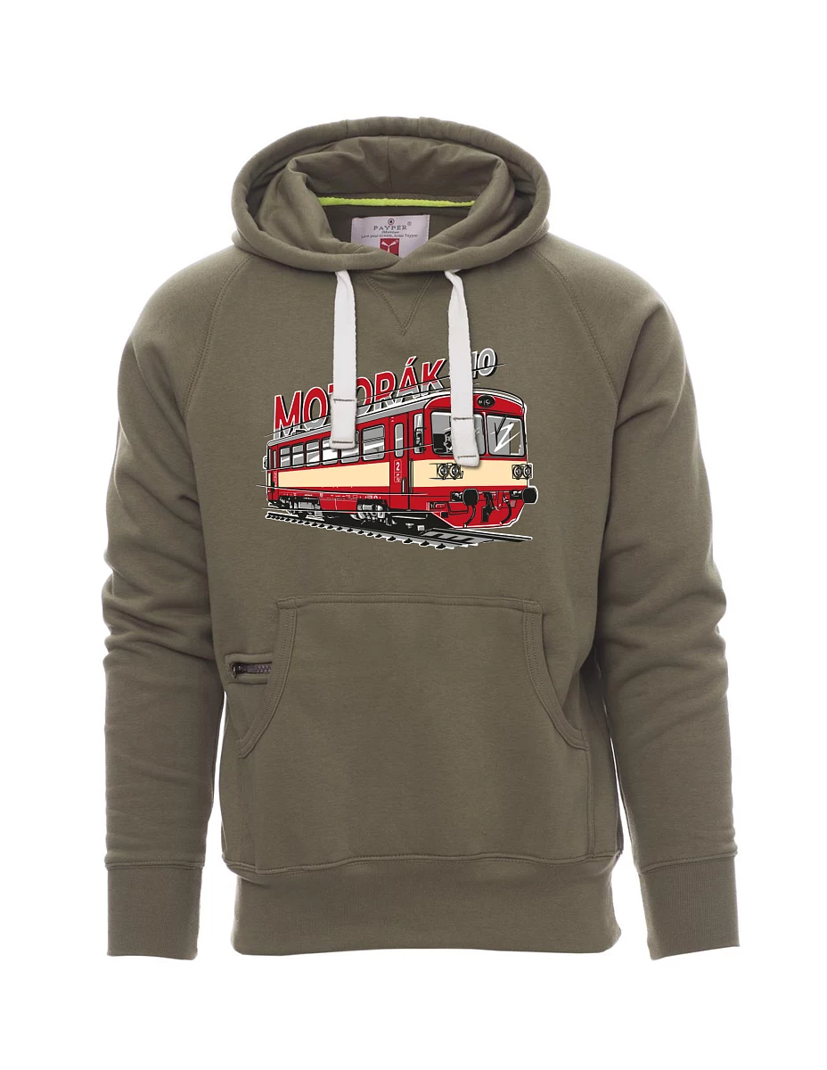 Felpa da uomo cachi Treno motore 810
